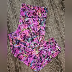 Multi Color Fast And Free High Rise Crop